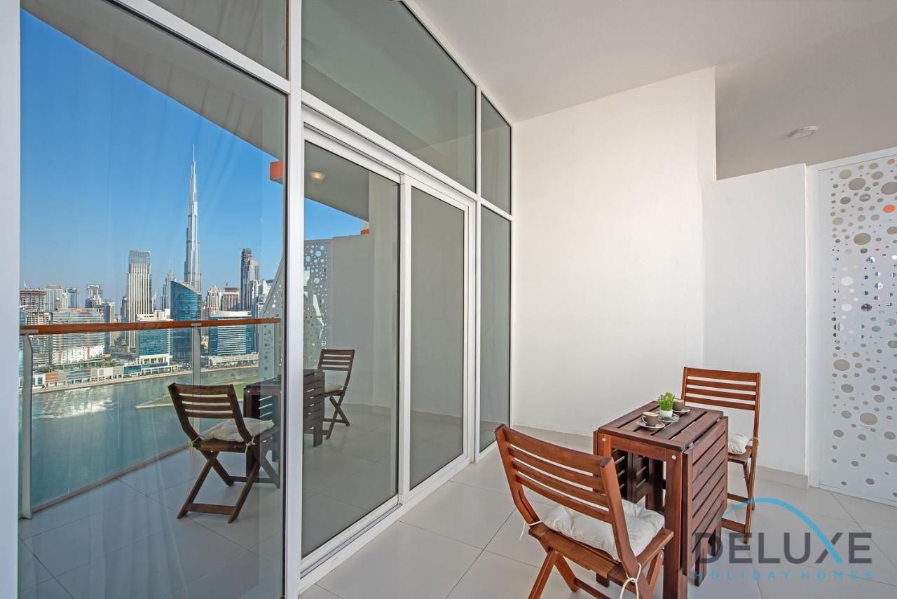 Intimate Studio At Millennium Binghatti Residence Business Bay By Deluxe Holiday Homes ดูไบ ภายนอก รูปภาพ